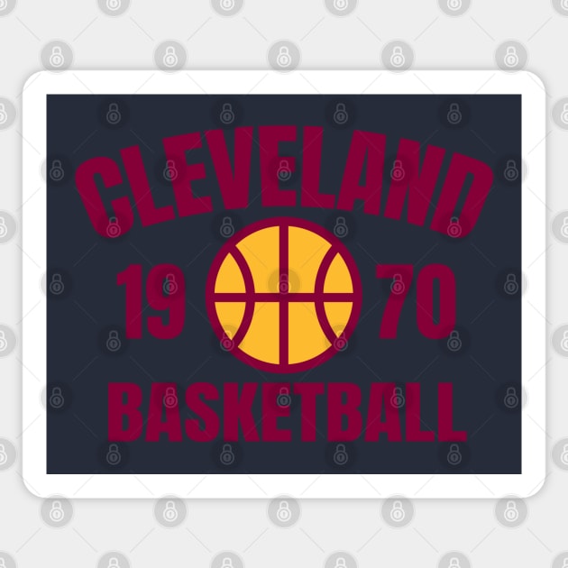 cleveland 1970 basketball Sticker by ALSPREYID